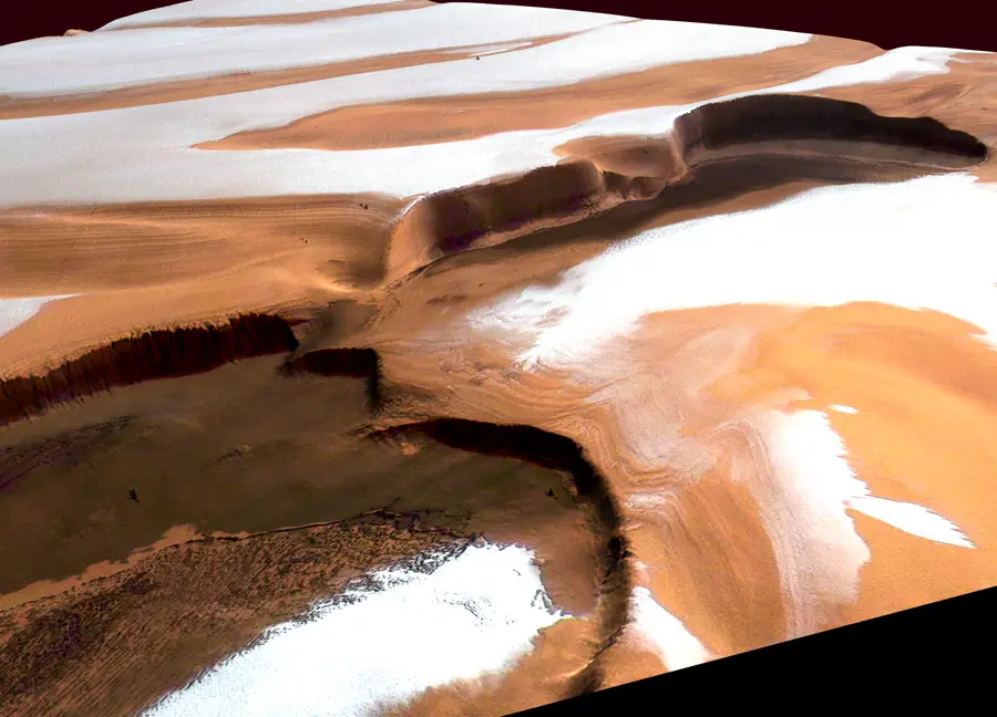 Mars Unveiled: Exploring the North Pole of the Red Planet