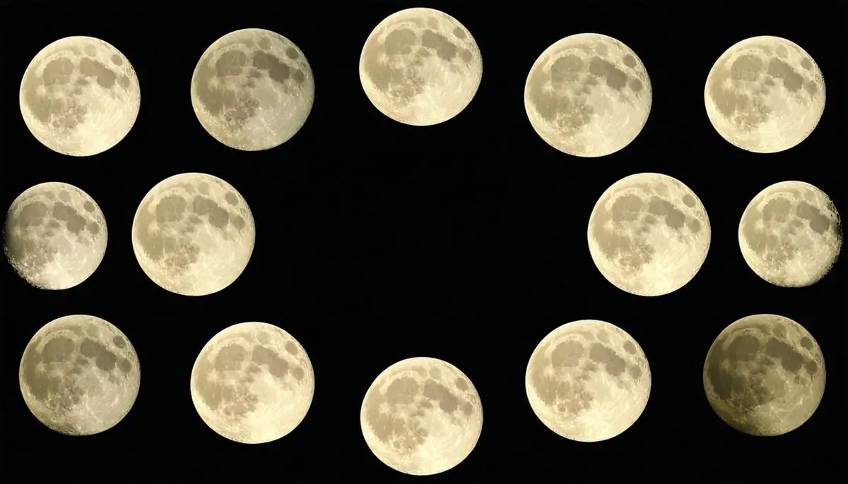 Moon Phases Calendar 2025