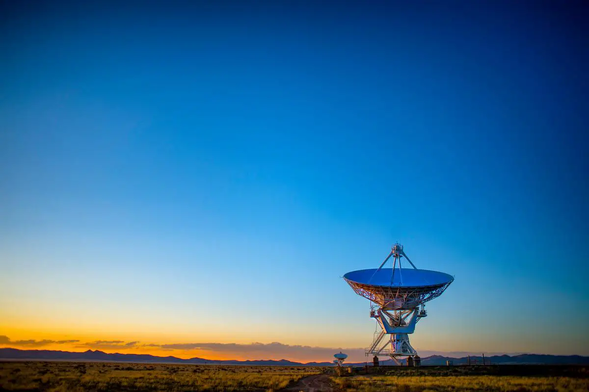 Image of the Very Large Telescope's optics showcasing its advanced technology and ability to capture razor-sharp stellar images