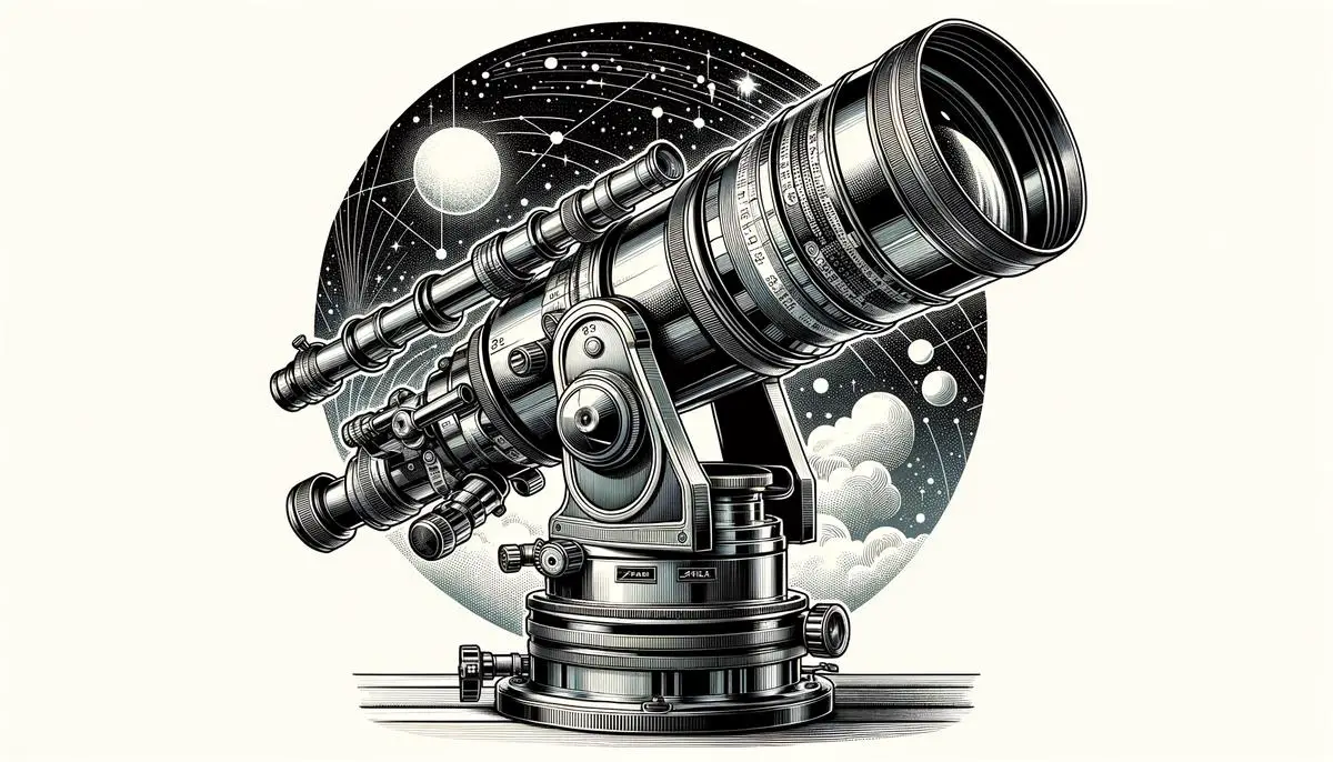 A high-quality telescope, Zhumell Z8, designed to provide exceptional views of the night sky