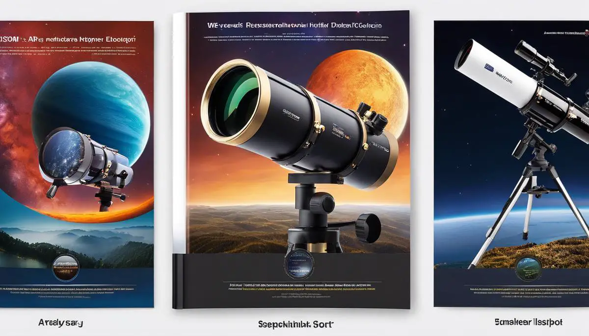 Image of affordable educational telescopes, showing different models side by side.