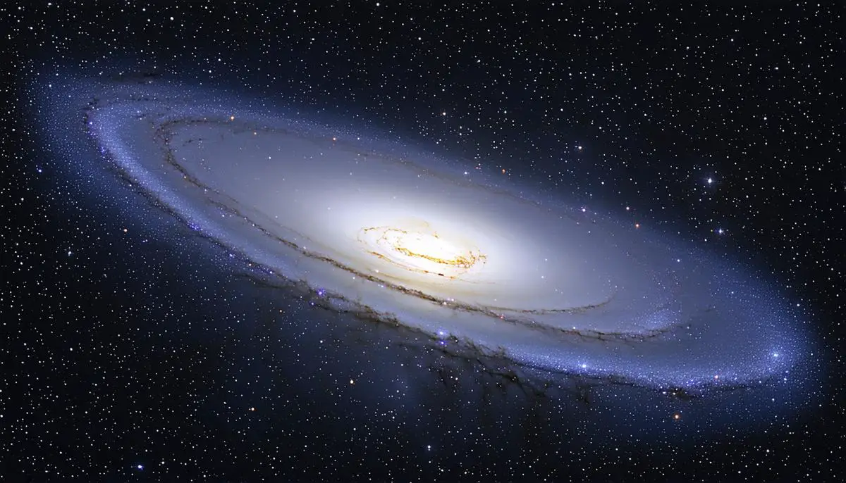 Andromeda vs. Milky Way Size