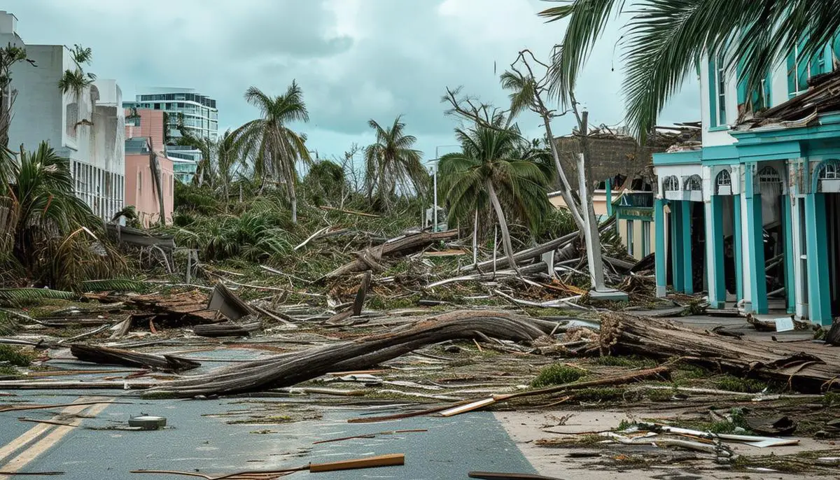 Damage caused by Hurricane Ernesto in Bermuda