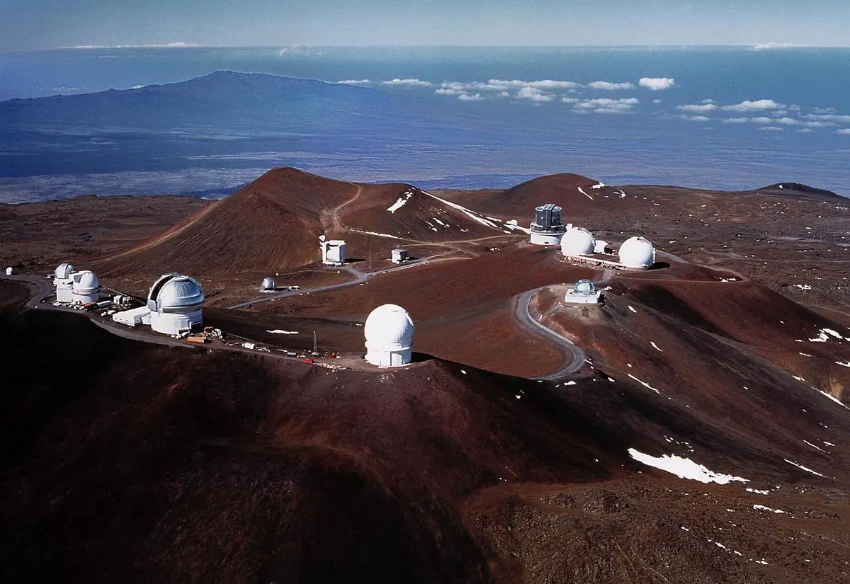 A collection of scientific instruments used for studying Comet C/2023 A3, including ground-based and space-based telescopes