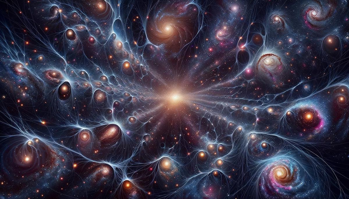 Visualization of the cosmic web structure influenced by dark energy