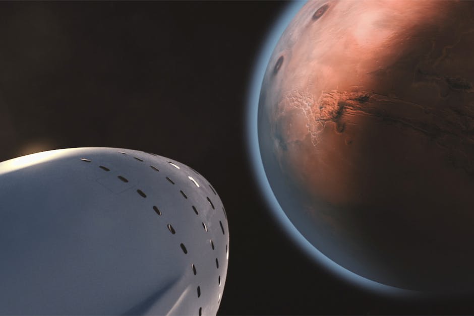 Image depicting the challenges and solutions of long-duration space travel and Mars colonization