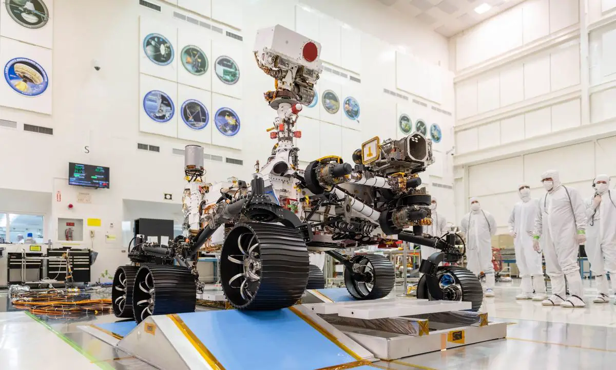 Mars rover showcasing advanced technological features for exploration