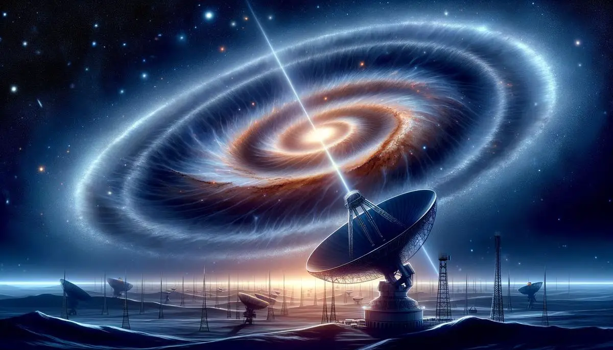 Visualization of the Porphyrion jet system based on LOFAR radio telescope data