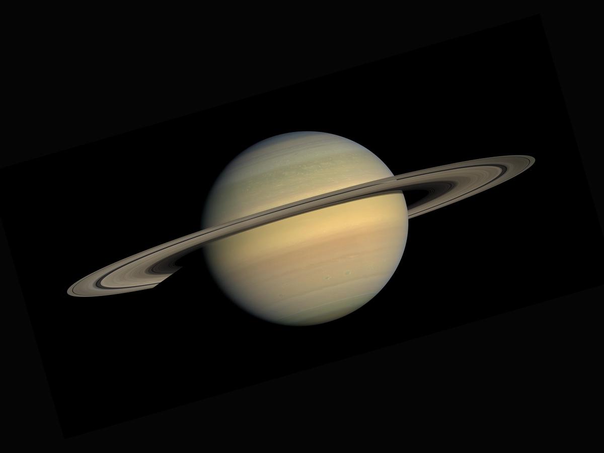 Image depicting Saturn and its various characteristics