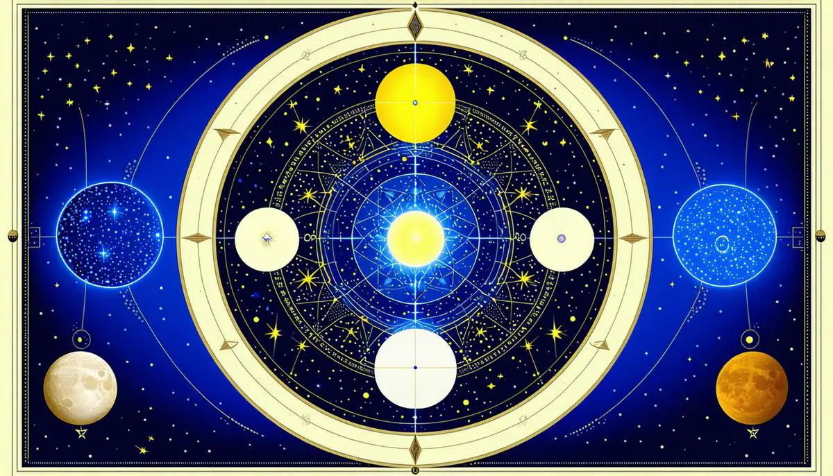 Geometric representations of astrological aspects with Sirius