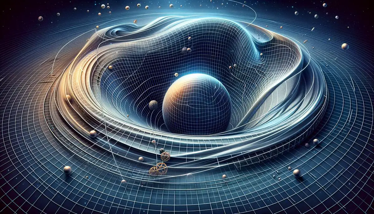 Galaxy Mass and Space-Time