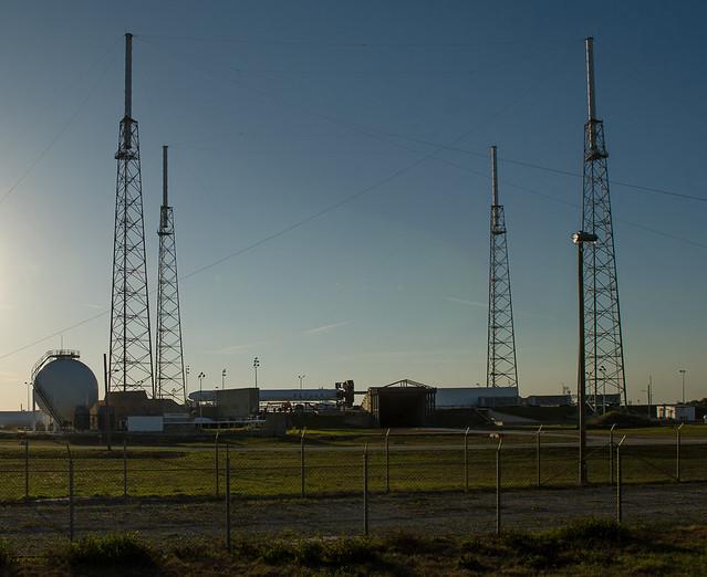 Collage of SpaceX's environmental initiatives at their launch sites