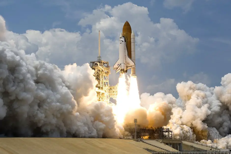 A view of a SpaceX launch pad with a rocket ready for lift-off