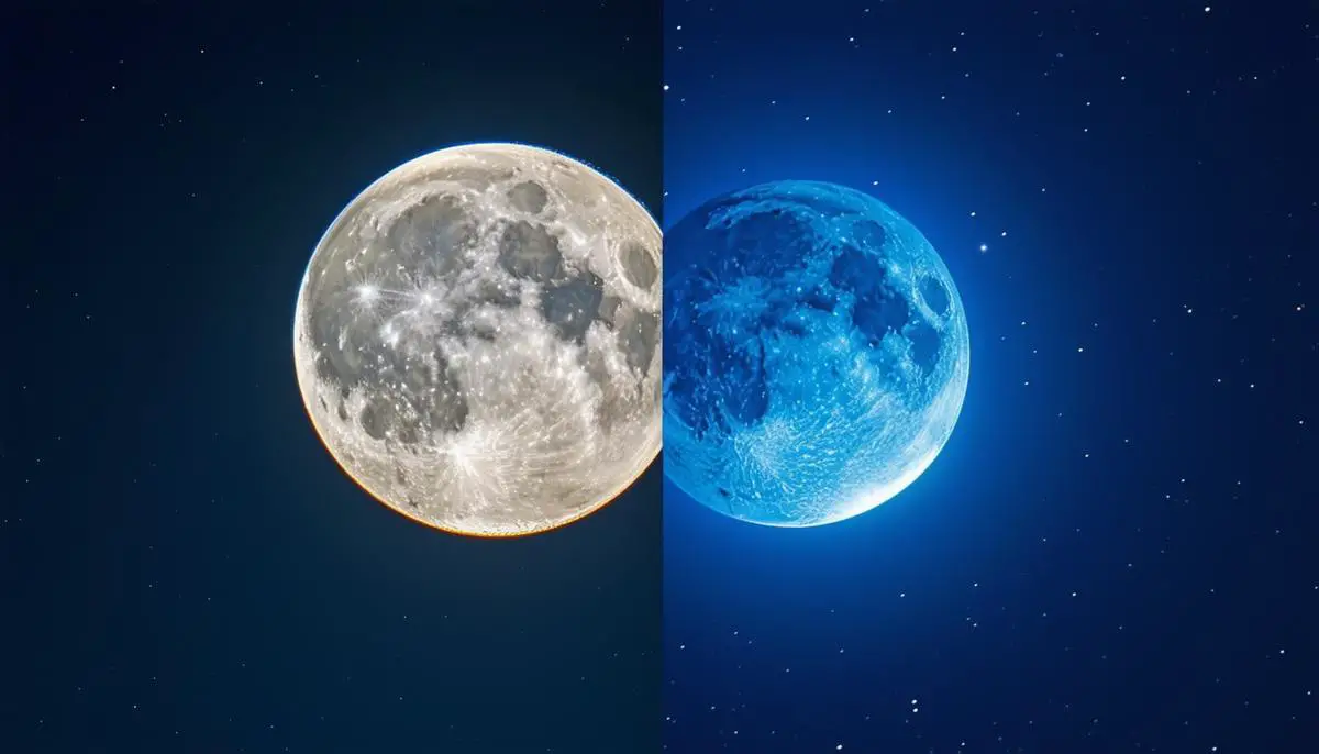 Supermoon vs. Blue Moon