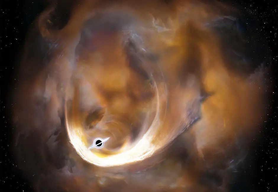 An artistic representation of theoretical concepts that could potentially allow for faster-than-light travel, such as wormholes and warp drives, based on speculative solutions to Einstein's equations.