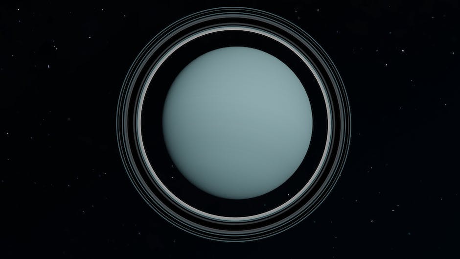 An image showing the evolution of our understanding of Uranus