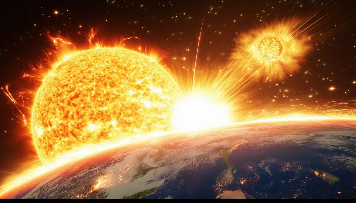 X9 Solar Flare Impact on Earth