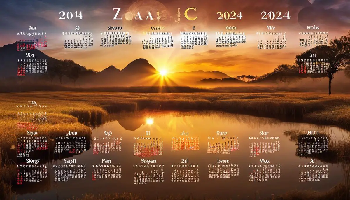 2024 Zodiac Dates Guide